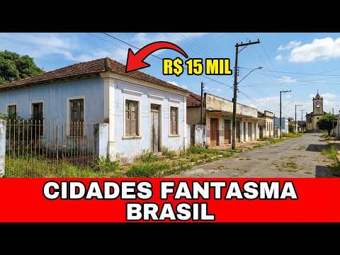 10 Cidades-Fantasma Baratas no Brasil Onde as Casas São Tão Baratas… Você Vai Achar Que É Golpe