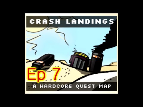 FTB Crash Landings | Hardcore Quest Map | Ep 7: Cobble Generator!