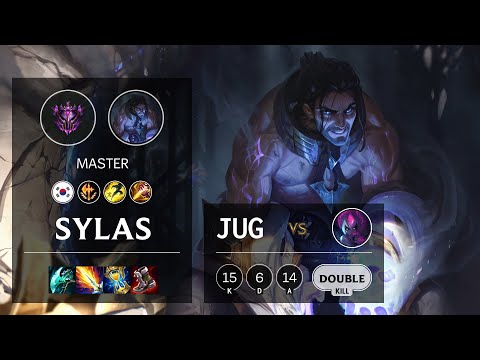 Sylas Jungle vs Evelynn - KR Master Patch 10.24