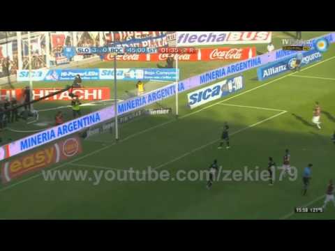 Silva ties the match against San Lorenzo with a fabulous penalty.