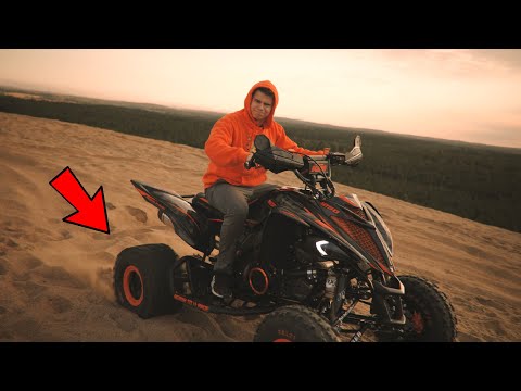 SmileSlow does a trick on a quad and this happened...