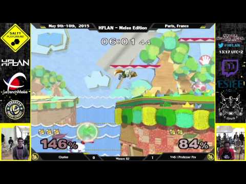 HFLAN - Charlon (Fox) Vs VwS | Professor Pro (Fox) - SSBM Singles Bracket Winners R2