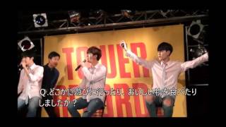 L A U（エルエーユー）2ndシングル「She's Got Me」発売記念記者会見&リリースイベント開催！＠タワレコ渋谷