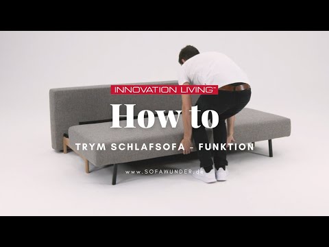 HOW TO: Schlafsofa TRYM von Innovation® - Bettfunktion erklärt! | Sofawunder.de