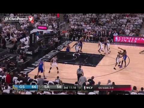 Warriors vs Spurs Game 3 FULL Highlights - May 20 2017 Western Conference Finals