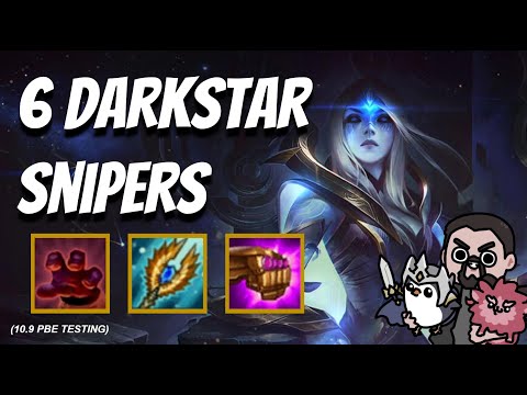 6 Darkstar Sniper Comp | TFT Galaxies | Teamfight Tactics