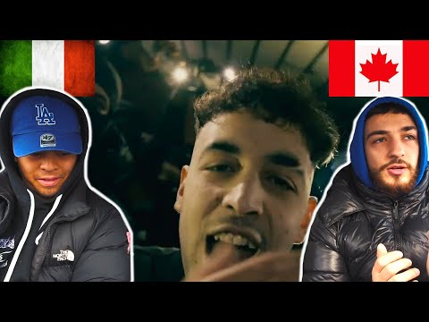 CANADIANS REACT TO ITALIAN RAP - Escomar - Tiki Taka (Official Video)