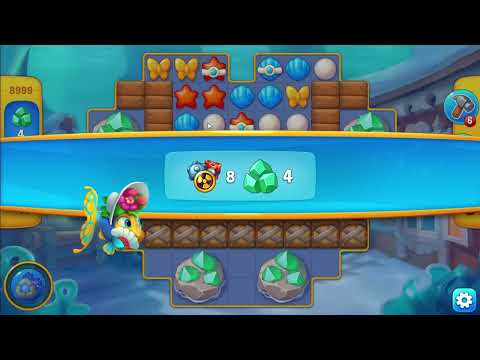 FISHDOM:  Level 8999 No boosters.