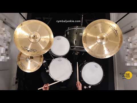 NEW Samsun 21" Fusion Medium Thin ride (2620g) with video sound file image 3