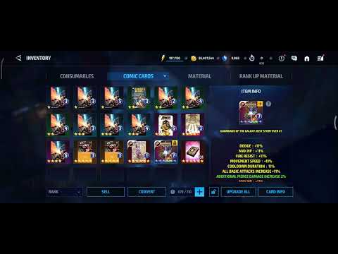 [Trying to get 6 Blue Stars on GOTG' Card. I was lucky?]