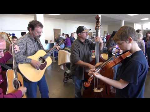 Bryon Brushett (1) - 2012 Western Open Fiddle Championships - Warm up