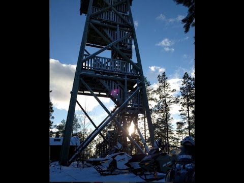 Älgtornet i Tavelsjö (ski-doo yamaha)