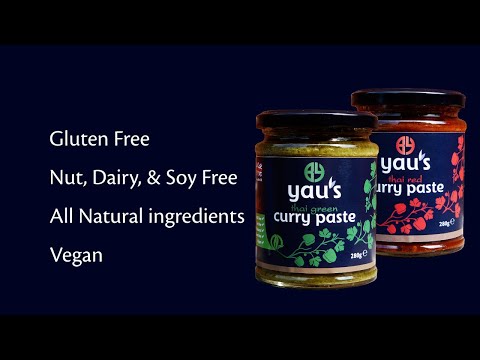 Yau's Thai Green and Red Curry Pastes