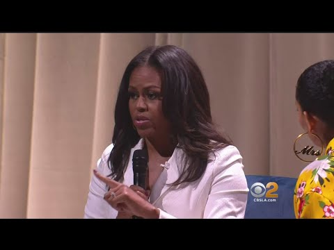 Michelle Obama Discusses New Book 'Becoming' At The Forum