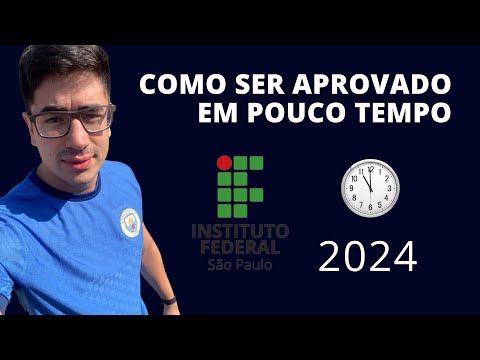 Como passar no IFSP em 1 mês?! Saiba agora! 🔥