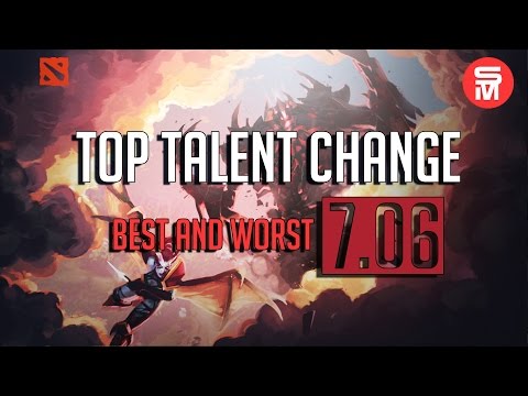 Dota 2 NEW 7.06 Patch Notes | Top 9 Imba Talent Tree Changes