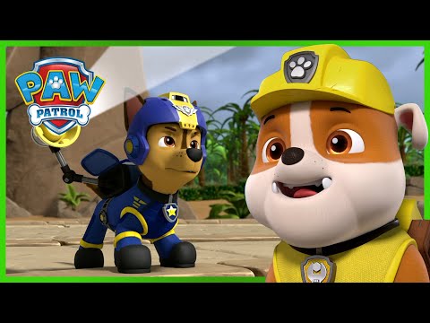 1 hora de missões de resgate de Chase e Rubble - Patrulha Pata PAW Patrol Episódio Português