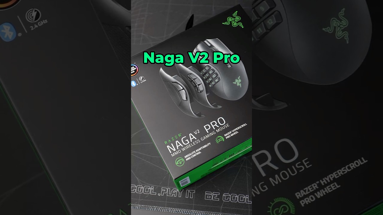 もはやハードウェアチート。Naga V2 Proが多ジャンルゲーマーにめっちゃおすすめな件#NagaV2Pro #ゲーミングマウス #Razer #マウスレビュー
