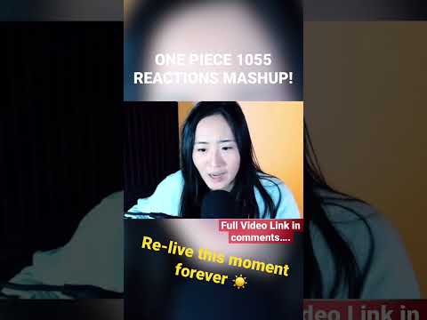 One Piece 1055 Reactions Mashup! #onepiecereaction #shorts