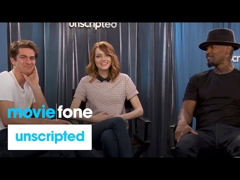 'The Amazing Spider-Man 2' | Unscripted | Andrew Garfield, Emma Stone, Jamie Foxx