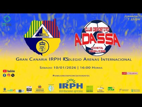 2ª DIV. B FUTSAL 25/26 | Jor. 16 Gran Canaria IRPH FS vs Colegio Arenas Internacional FS