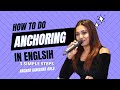 How To Start Anchoring In any event in English || IN ENGLISH || PUBLIC SPEAKING || ANCHORING TIPS |