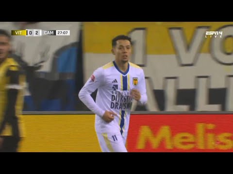Ilias Alhaft vs Vitesse • Cetak Gol & Bermain 68 Menit | Divisi 2 Belanda 24/25