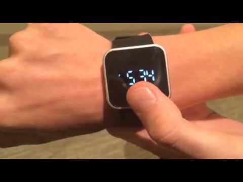 ãHow toã Set Time On Touch Screen Led Watch