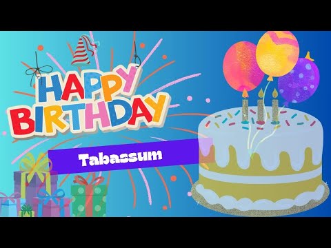 Happy Birthday To You Tabassum | Birthday Jingle | Birthday Wishes for Tabassum