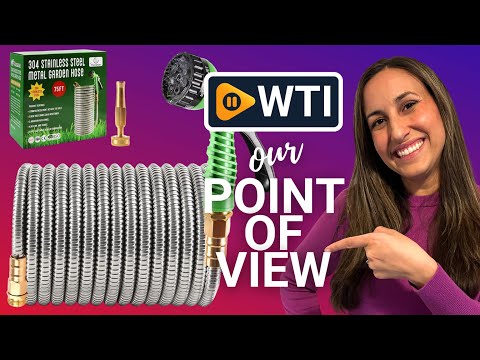 Metal Garden Hose 75FT - WTI product video review