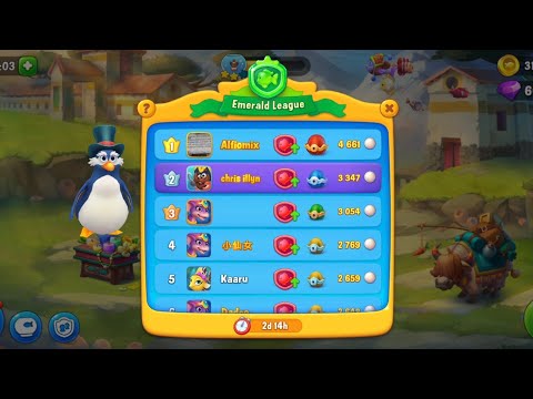 Fishdom Win Strikes Level 3756 -  Super Hard Level 3763, Get Temporary 2nd Rank in Emerald League