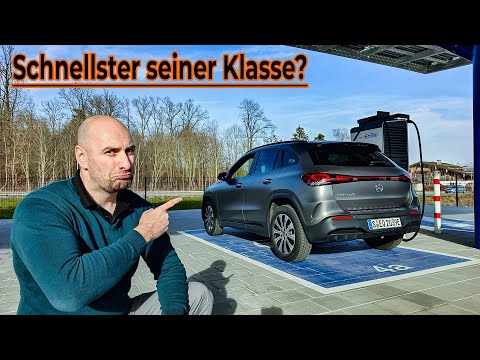 Mercedes EQA: So schnell lädt er  - So weit kommt er