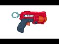 Watch video for X-Shot Excel Fury 4 Foam Dart Blaster with 16 Darts by Zuru