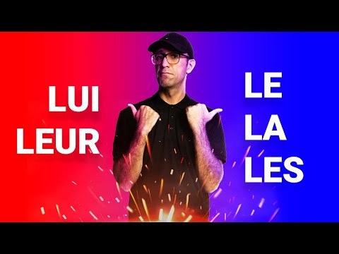 ضمیر مفعولی مستقیم و غیرمستقیم در زبان فرانسه | COD, COI