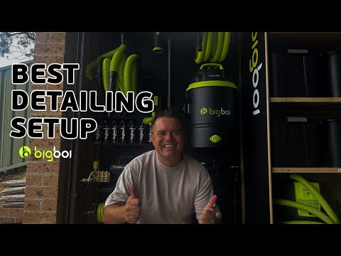The Best Car Detailing Setup- Bigboi Ultimate Garage