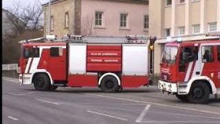 preview picture of video 'Convoi Incendie Sauvetage Luxembourg'