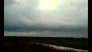 Tromba marina vista dalla strada Mesagne-Brindisi