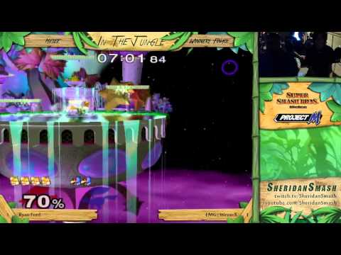 In The Jungle - Ryan Ford (Fox) vs EMG | Weon-X (Fox, Falco) - Melee WF