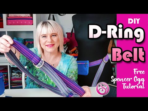 Part of a video titled D Ring Belt Tutorial - YouTube