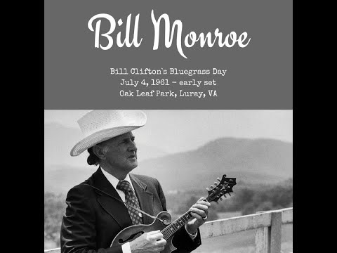 Bill Monroe and his Blue Grass Boys (with Carter Stanley) - Sugar Coated Love (live) - 1961