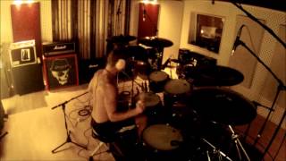 DUST BOLT Studio 2013 Teaser #1 Nico - Drum recording