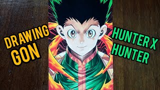 Drawing Gon Hunter x Hunter