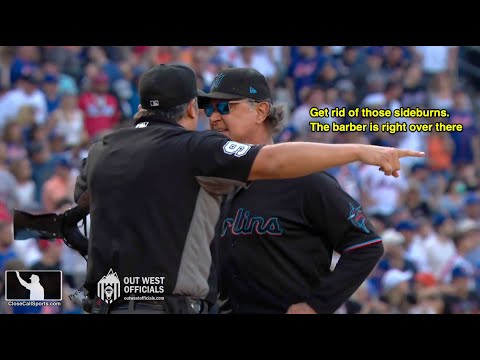 Ejections 094-95 - Garrett Cooper and Don Mattingly Tossed After Strike Call