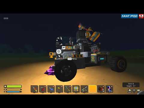 Scrap Mechanic Survival | Fant Mod 7.64 - Working on the Base