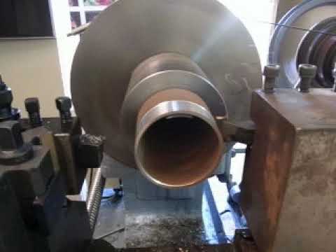 CNC Lathe Retrofit With Old Belt Driven Lathe Machine