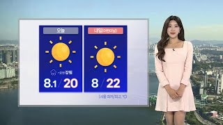 [날씨] 낮부터 맑음, 서울 20도…오전까지 강원 비 / 연합뉴스TV (YonhapnewsTV)