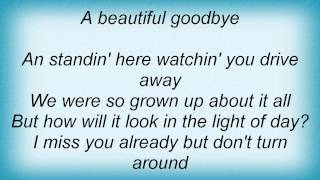 Jennifer Hanson - Beautiful Goodbye Lyrics