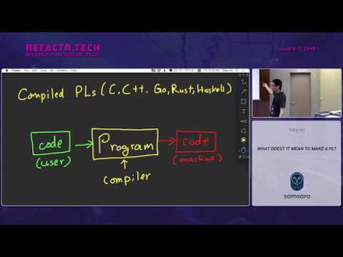 Refactr2019 - How to Make a Programming Language - Toby Ho