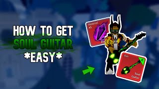 How to get the Mythical Soul Guitar in *6 EASY STEPS* in Blox Fruits!