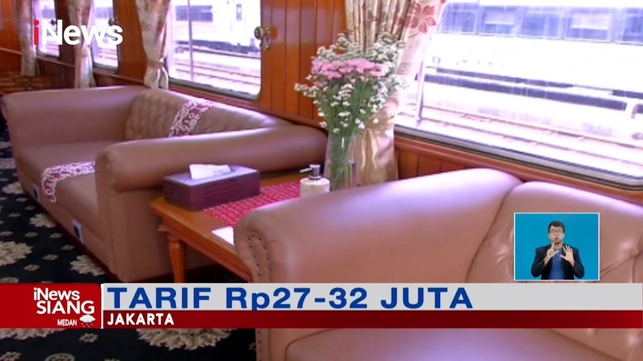 PT KAI Sediakan Kereta Wisata Sultan, Tarif Mulai dari Rp27 Juta #iNewsSiang 26/12